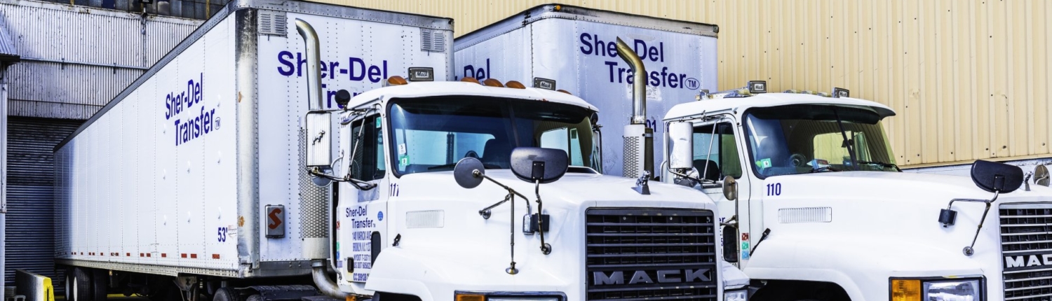 Freight Export — Man Delivering Package Door to Door in Brooklyn, NY